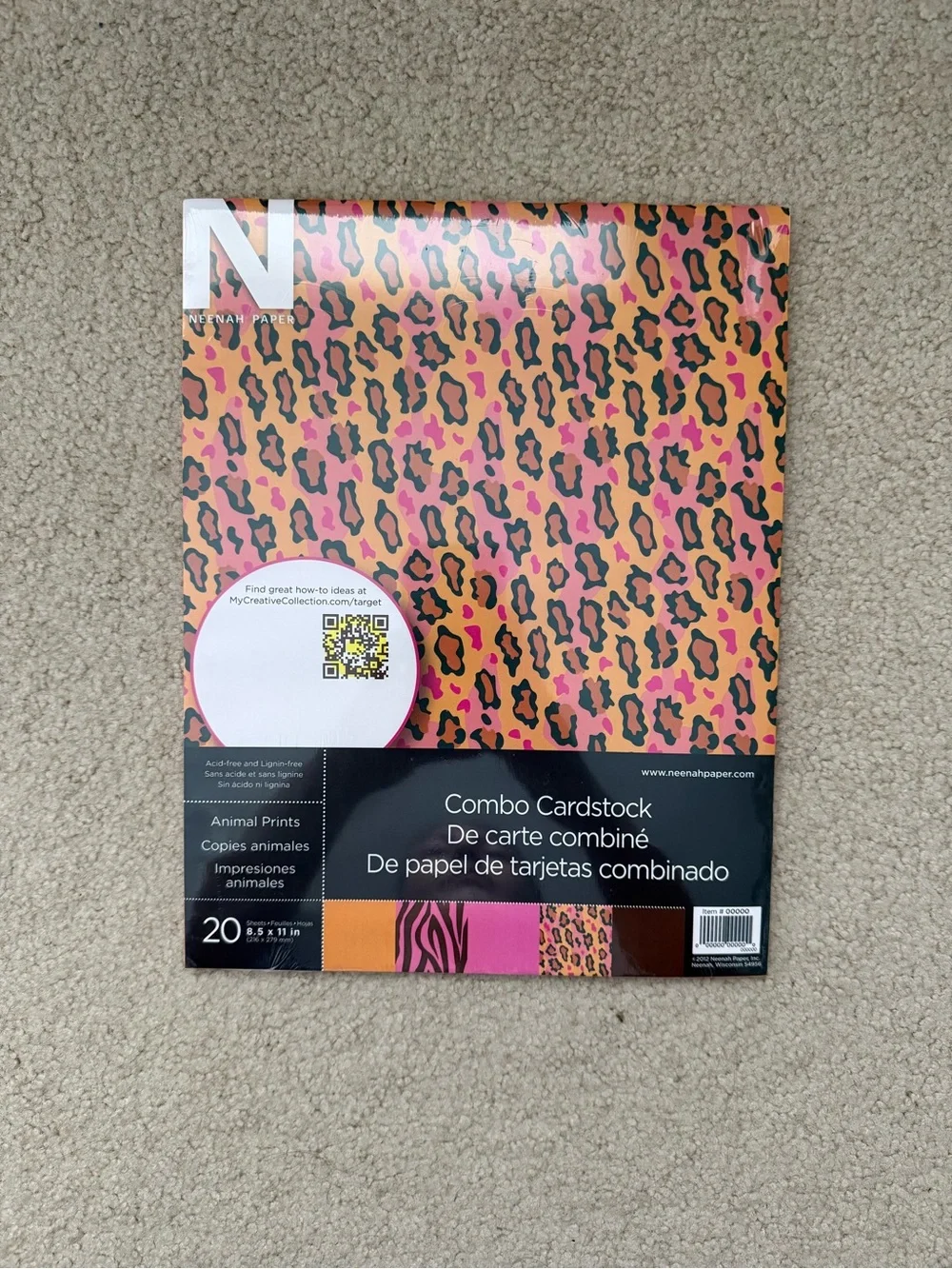 Assorted Prints Cardstock Packs